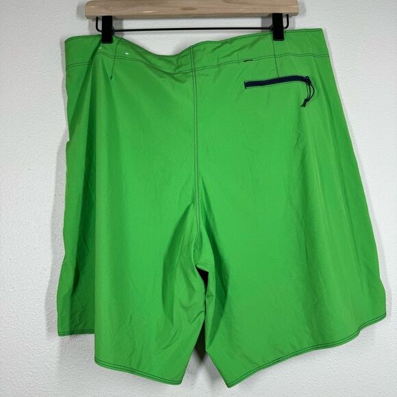 Patagonia Men's Light & Variable Board Shorts Swimming Suit Bright Green Size 36 - Picture 5 of 5